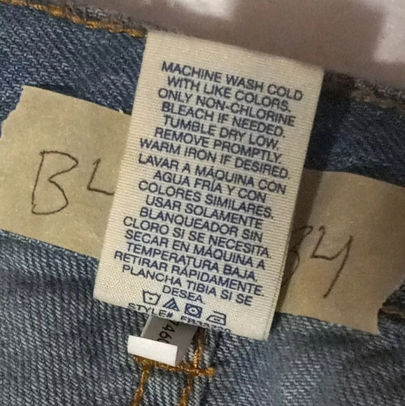 Faded Glory Boys Size 14 R Jeans Medium Blue Wash Adjustable Waist - Picture 7 of 10